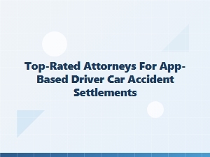 California Gig Driver Accident Attorney Settlements
